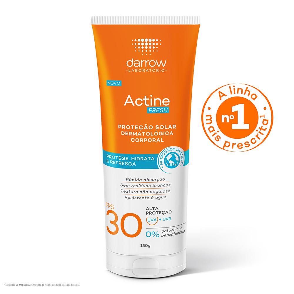 Detalhes do Darrow Actine Fresh FPS30 Protetor Solar Corporal 150g