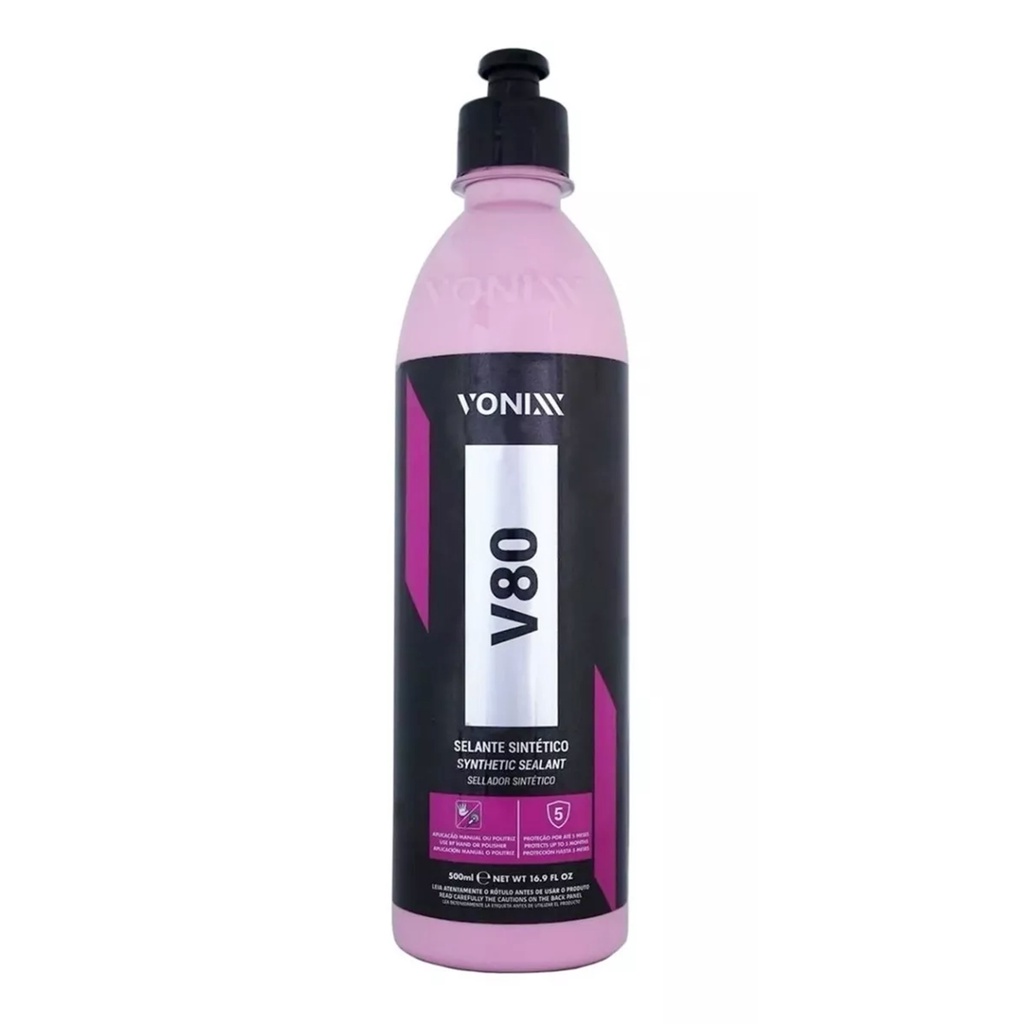 V80 Selante Sintetico 500ml Vonixx Automotivo Diamond Uv