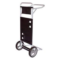 Carrinho para Praia Alumínio Preto Até 15 Kg 002595 MOR