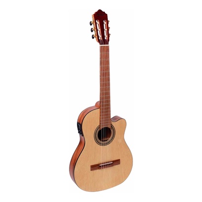 Violao Nylon Flat Cutway Eletrico Giannini Nfl Goal Ceq Ns em Oferta na Shopee