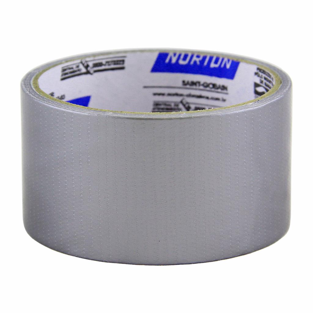 Fita Silver Tape 48mmx10M Interna/Externa Prata Norton - Home & Living
