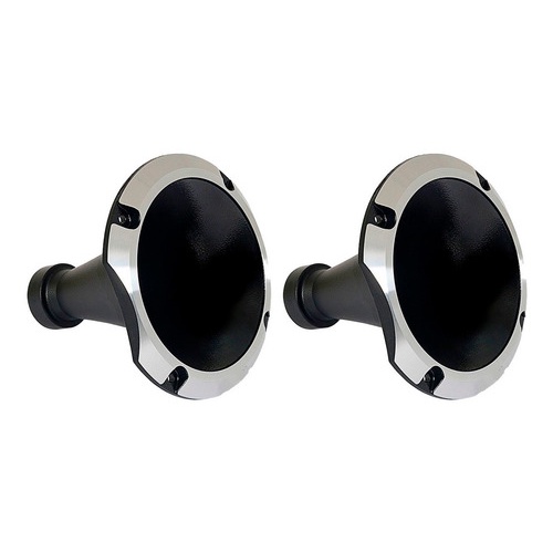 2 CORNETA ALUMÍNIO 11-25 CONE CURTO BOCA ROSCA PRETA - Spare Parts and Accessories for Vehicles