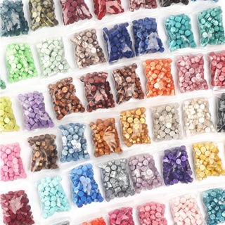 100 peças De Partículas De Cera Octogonal Para Envelope Caixa Especial De Lama Seladora A Granel Retro 50 Cores em Oferta na Shopee