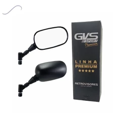 Retrovisor CB 600F Hornet 08-14 Giro 360° Lente Convexa Prata