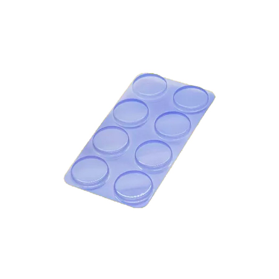 Forma de Modelagem para Docinhos - Ref. 784 - 8 Cavidades - 47 mm - 1 unidade - Porto Formas - Rizzo