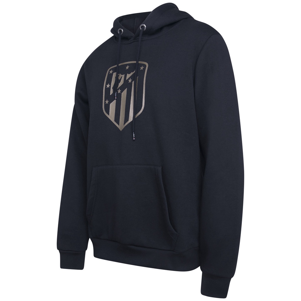 Blusa Moletom Atlético De Madrid Preto Masculino - Men Clothes
