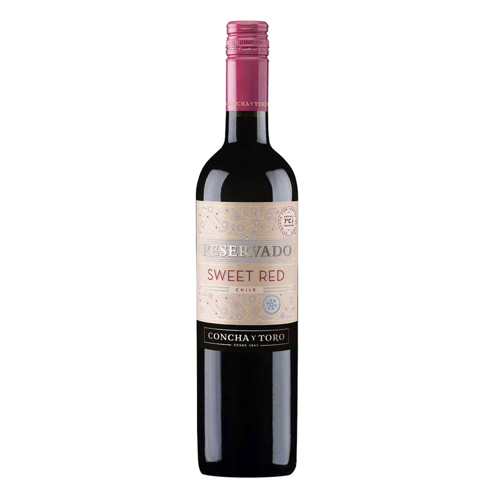 VINHO CONCHA Y TORO RESERVADO SWEET RED 750ML em Oferta na Shopee