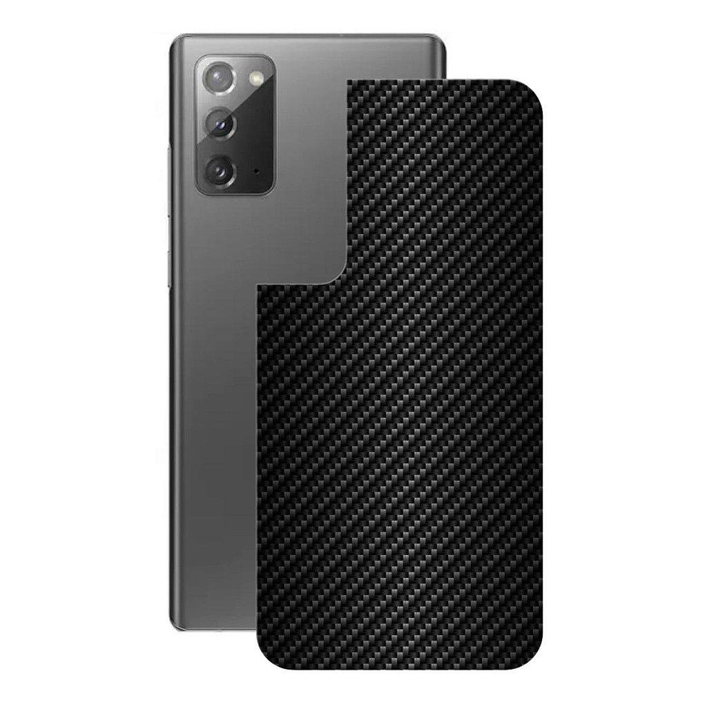 Película para Samsung Galaxy Note 20 - Traseira de Fibra de Carbono Preta - Gshield - Mobile & Gadgets