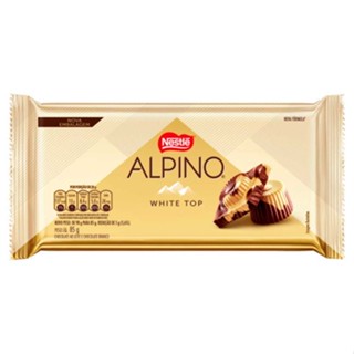 Chocolate ao Leite e Branco White Top Alpino 85g