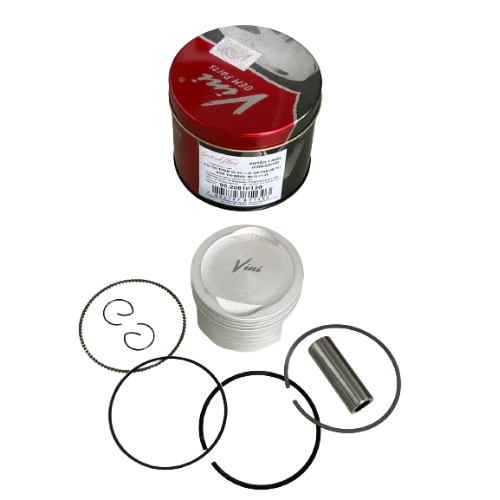 Kit Pistao E Aneis Cg Titan Fan 150 2004/2015/ Nxr 150 Bros 2006/2015 1,25mm Vini