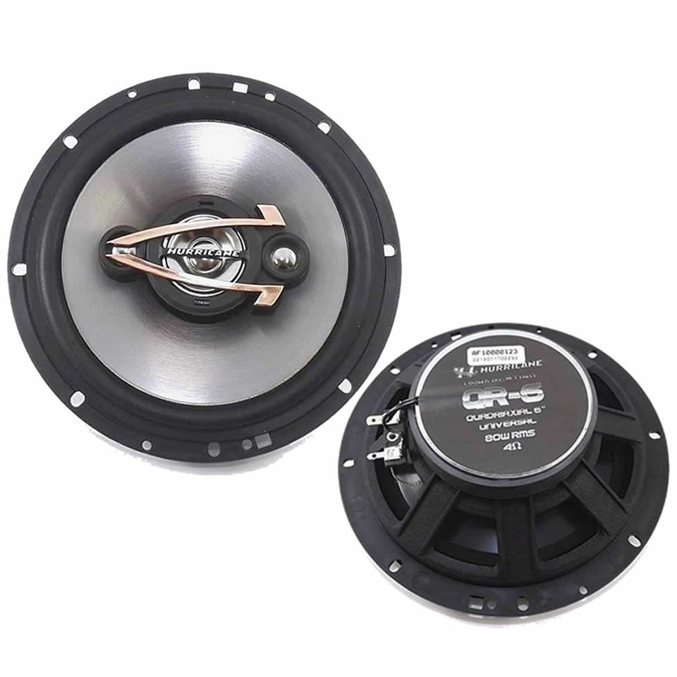 ALTO FALANTE HURRICANE QUADRIAXIAL 6" 160W RMS QR6 NEW