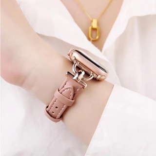 Pulseiras De Relógio De Couro Genuíno Para Apple Watch 10 9 8 7 6 SE 5 4 Pulseira smartwatch De Aço Inoxidável 46/40/41/ em Oferta na Shopee