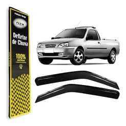Defletor Calha de Chuva Fiesta Street Hatch 1996 1997 1998 1999 2000 2001 2002 2003 2 Portas Ecoflex