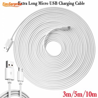 [Surpresa] Cabo De Carregamento Micro USB Ultra-Longo De 1m-10m Fio Para Transferência De Dados Android Carregador Da Câmera
