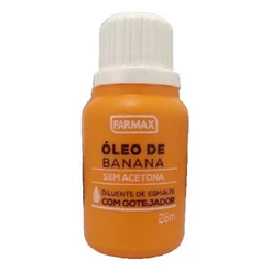 Diluente Esmalte Oleo De Banana 28Ml Farmax