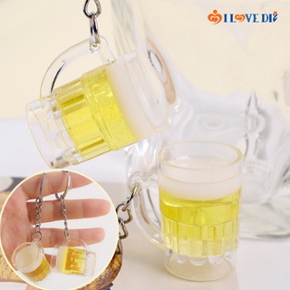Chaveiro De Simulação Engraçado Caneca De Cerveja Keychain/Pingente De PVC Clássico Copos Populares Para Decoração De Carro em Oferta na Shopee