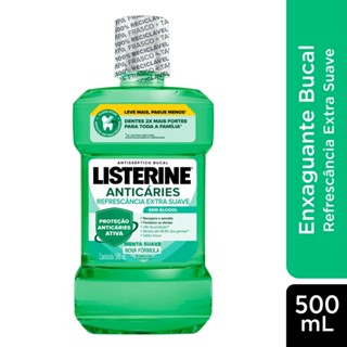Antisséptico Bucal Listerine Anticáries Zero 500ml