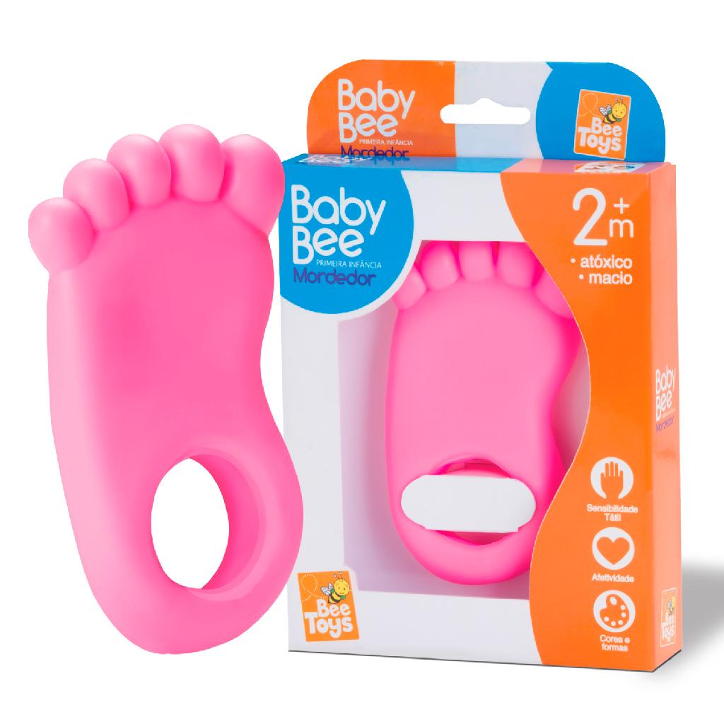 Mordedor Pezinho Para Bebe Brinquedo Macio Menino e Menina em Oferta na Shopee