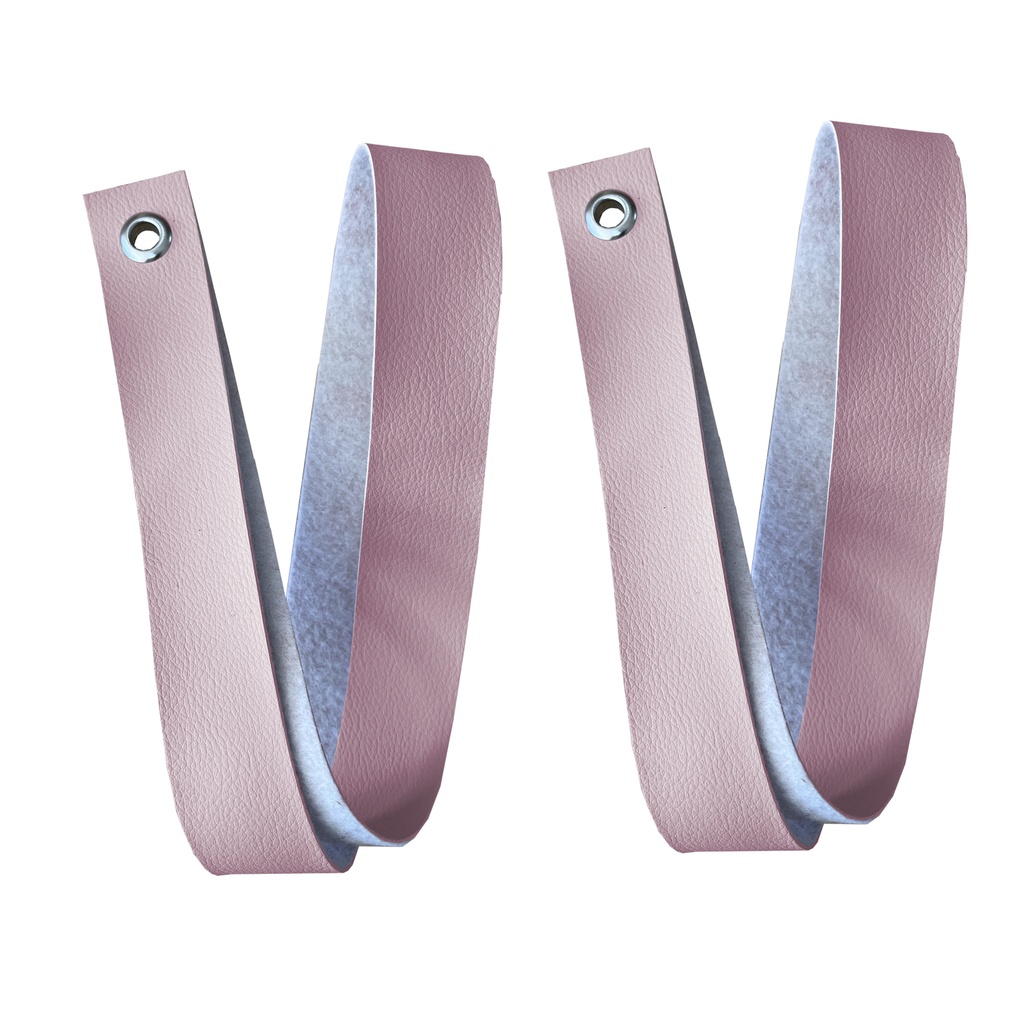 Par de Alças Tiras Couro Sintético Rosa Claro Prateleiras em Oferta na Shopee