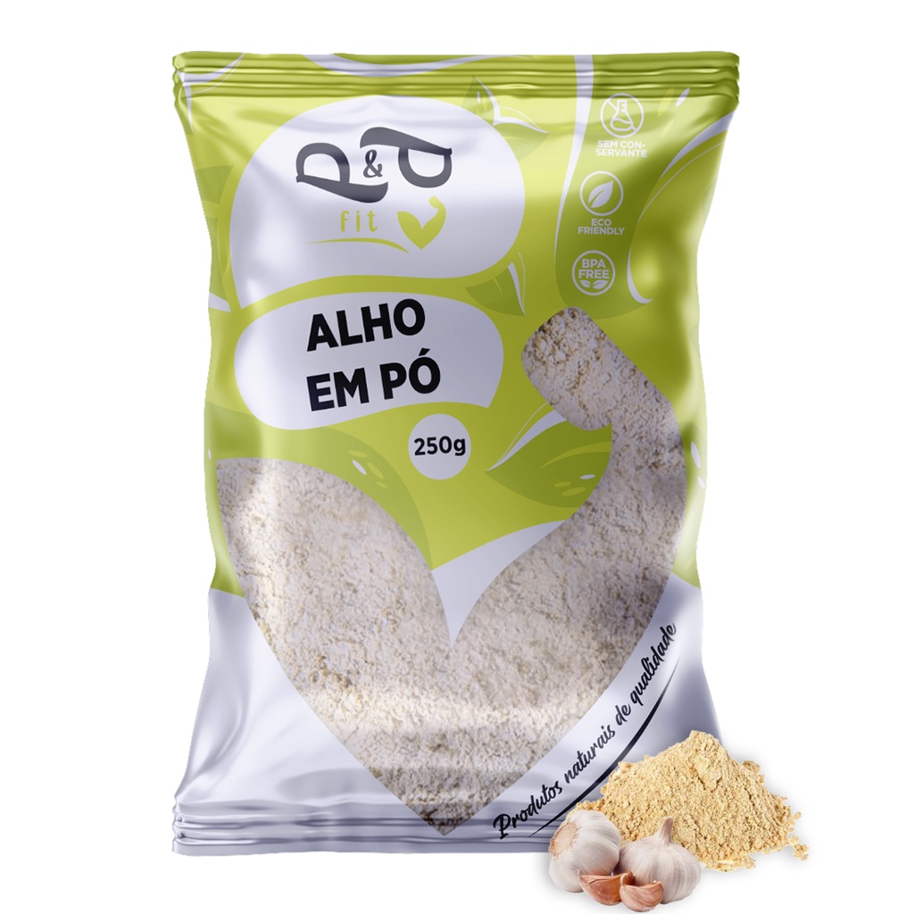 Alho em Pó 250g - P&P em Oferta na Shopee