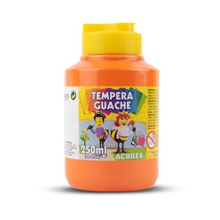 Tinta guache Laranja 250ml 517 Acrilex
