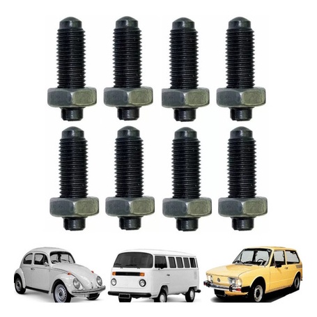 Parafuso Regulador Valvula Motor 8x31 Fusca Brasilia Kombi