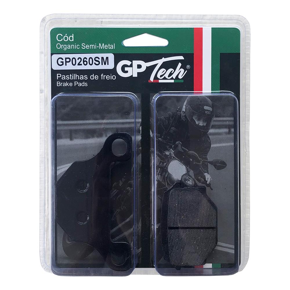 Pastilha Freio GP TECH 0260SM (D) Intruder 125 / Legion 125 / Green SPORT 150 em Oferta na Shopee