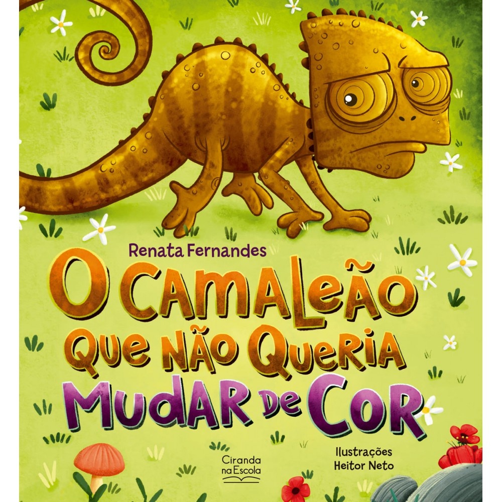 Livro Literatura infantil O camaleão que não queria mudar de cor em Oferta na Shopee