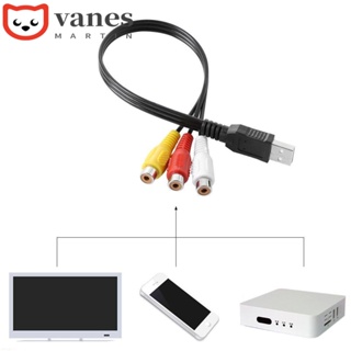 Cabos De Vídeo NAESV USB Macho HDTV TV AV Cabo Conversor Durável em Oferta na Shopee