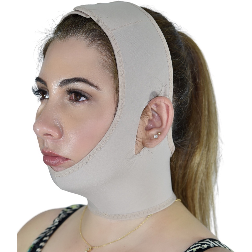 Cinta Facial Pós Operatória em Oferta na Shopee