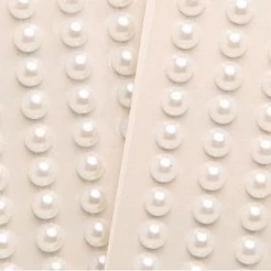 Cartela Adesiva - Strass - Perola - Branco - 05mm - 01 UN - Artlille - Rizzo