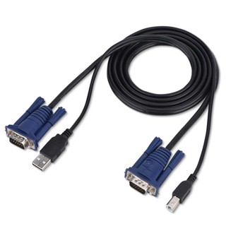 Cabo KVM USB VGA 1.5 Metro Para Chaveador KVM Comtac 9377