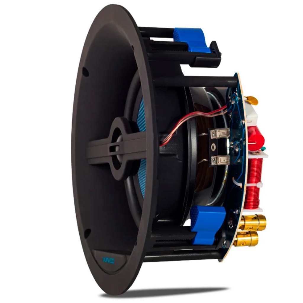 Wave One WSR1508 Caixa de Som de Embutir Tela Slim Ultra-Fina Woofer 8" Tweeter Pivotante 150W