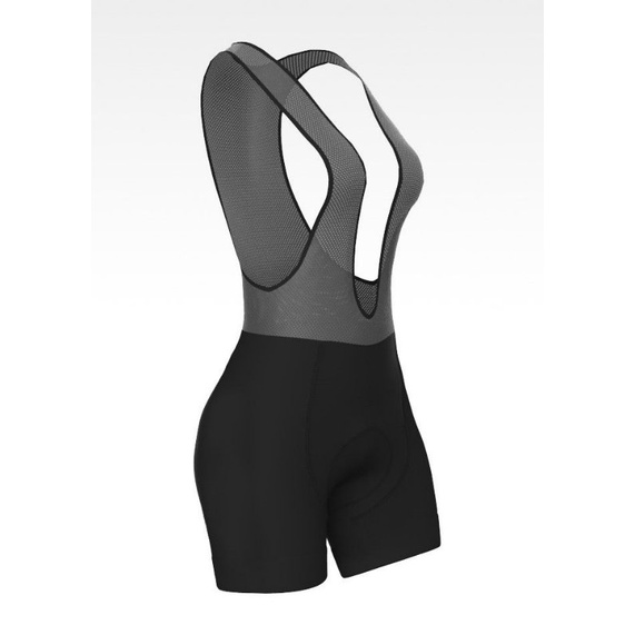 Bretelle Ciclismo Feminino ERT Elite Forro Gel Densidade 100 Tecido Confortável
