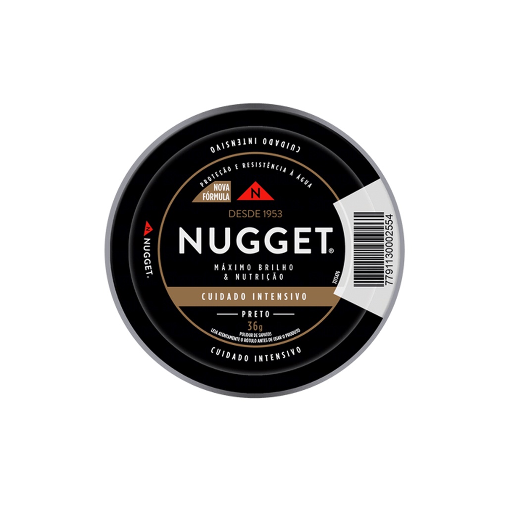 Cera em Pasta Preta 36g Nugget - Men Shoes