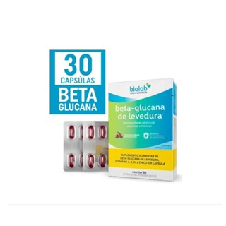 Beta-Glucana De Levedura Com 30Caps - Biolab