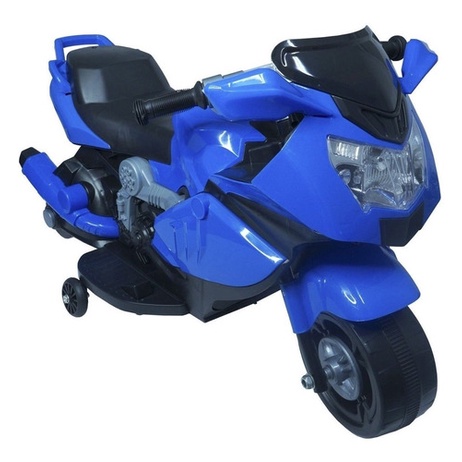 MINI MOTO ELÉTRICA INFANTIL 6V BW044 - Seu Pequeno vai se amarrar com a mini moto, feita especialmente para proporcionar mais diversão e ajudar no desenvolvimento pedagógico. Emite luzes e sons.