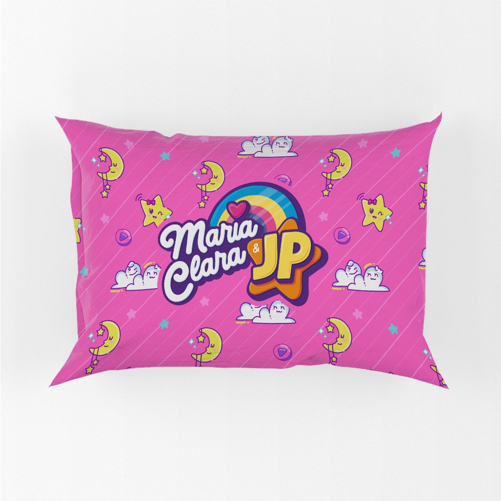 Fronha de Travesseiro Tema Maria Clara e JP em Oferta na Shopee
