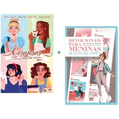 Kit 2 Livros Corajosas + Devocional para Meninas | Mundo Cristão