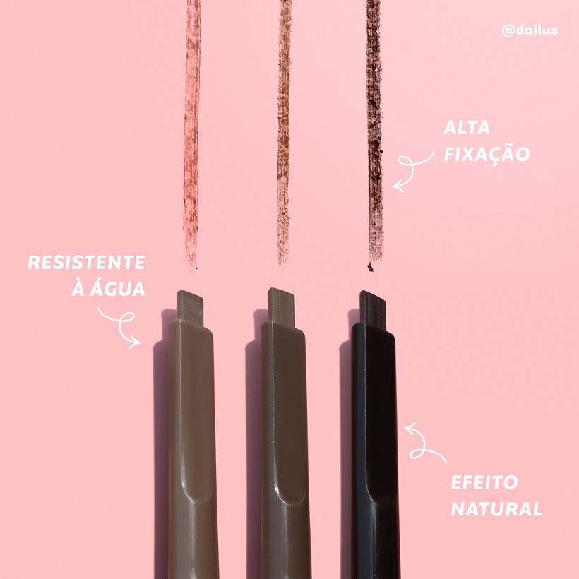 Lapiseira Retratil Para Sobrancelhas Dailus em Oferta na Shopee