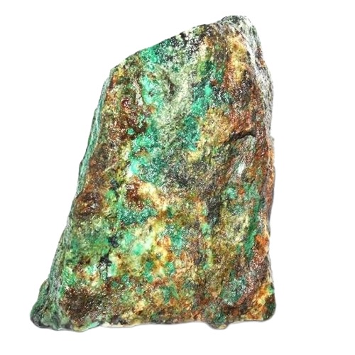 Malaquita Pedra Verde Azulado Bruto P 25 a 50mm Tipo A