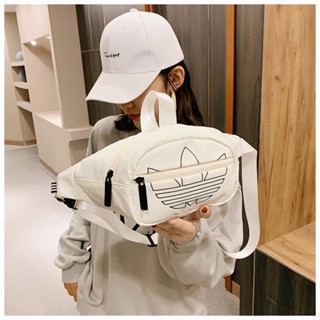 Saco De Cintura Fanny Pack-Travel Feminino Nylon Peito Branco/Preto Tamanho Único