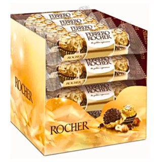 Caixa De Bombom Chocolate Ferrero Rocher - 1cx