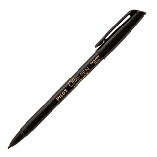 Caneta hidrográfica Office Pen 2.0 preta Pilot