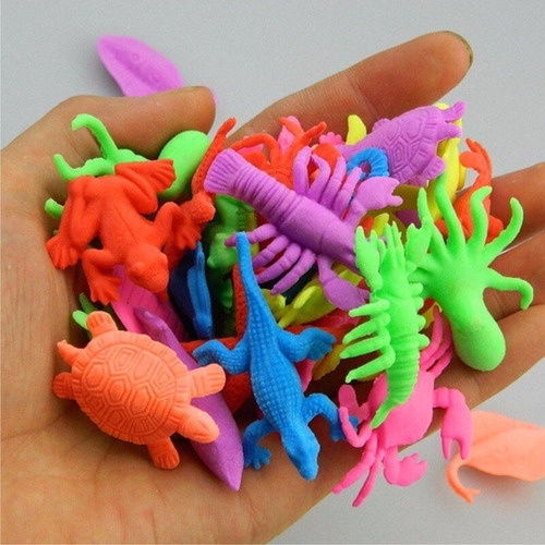 Cartela com 24 Bichos fundo do Mar cresce Na Água P Lembrancinha Festa em Oferta na Shopee