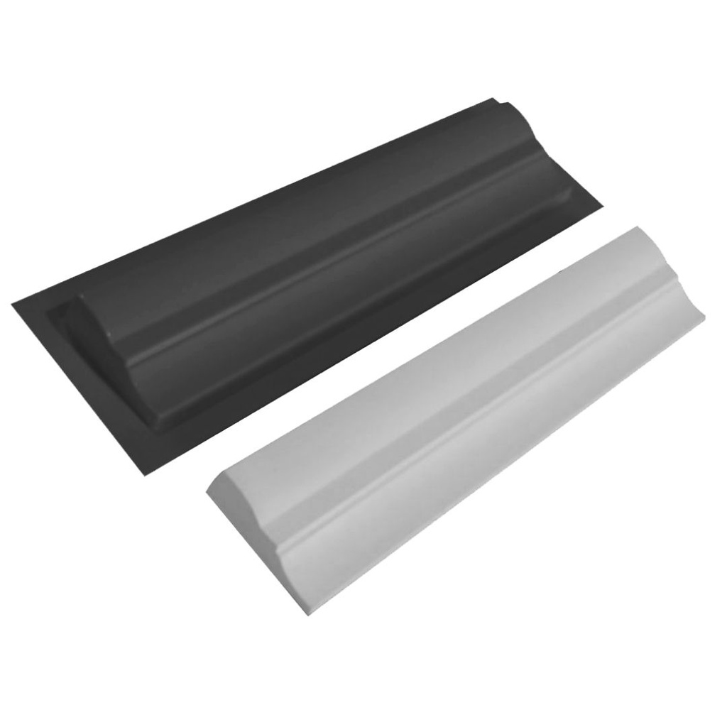 Forma Moldura Rodateto Rodapé Em Gesso - Mo01