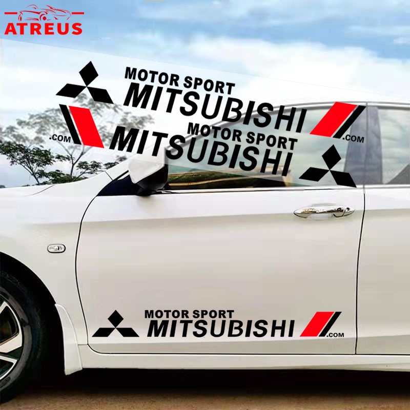Para Mitsubishi Autocolantes Decoração Da Carroceria Adesivos Corporais Anti-Riscos Para Mitsubishi Lancer Asx Pajero Full Outlander