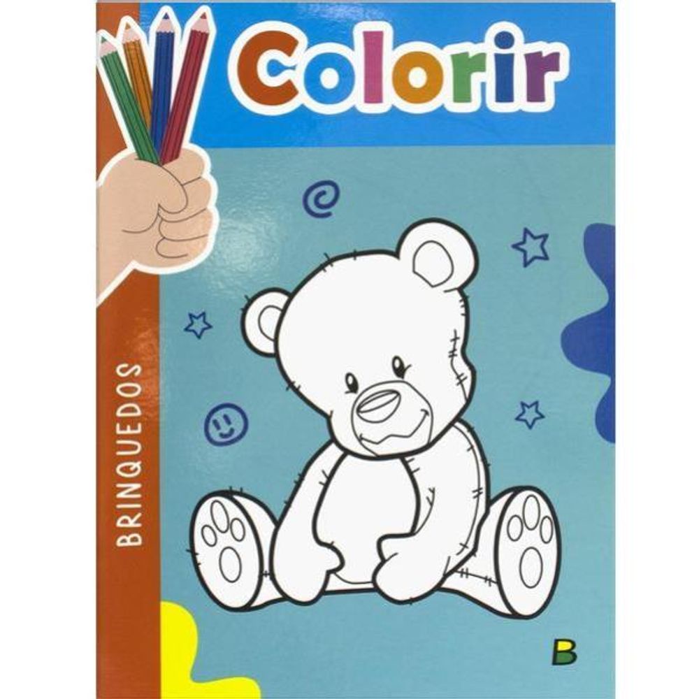 LIVRO DE COLORIR B DESENHOS INCRÍVEIS PARA PINTAR - BRINQUEDOS