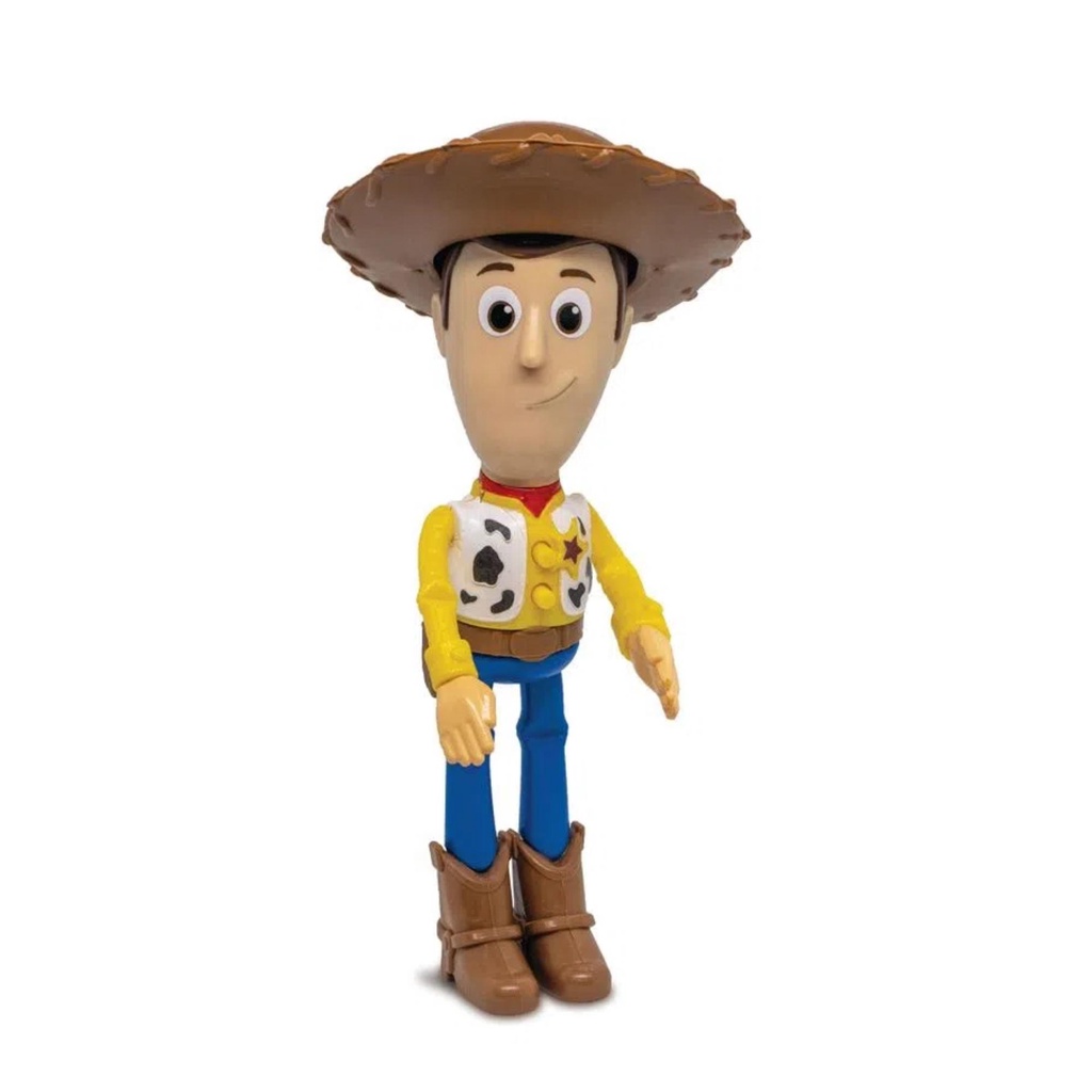 Boneco Articulado Woody Toy Story Com som 26cm em Plástico Vinil + Acessórios  Elka - 1134 em Oferta na Shopee
