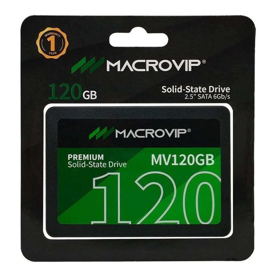 Hd Ssd 120gb Macrovip 2.5 Sata 3 6gbs Ssd Para Notebook Pc